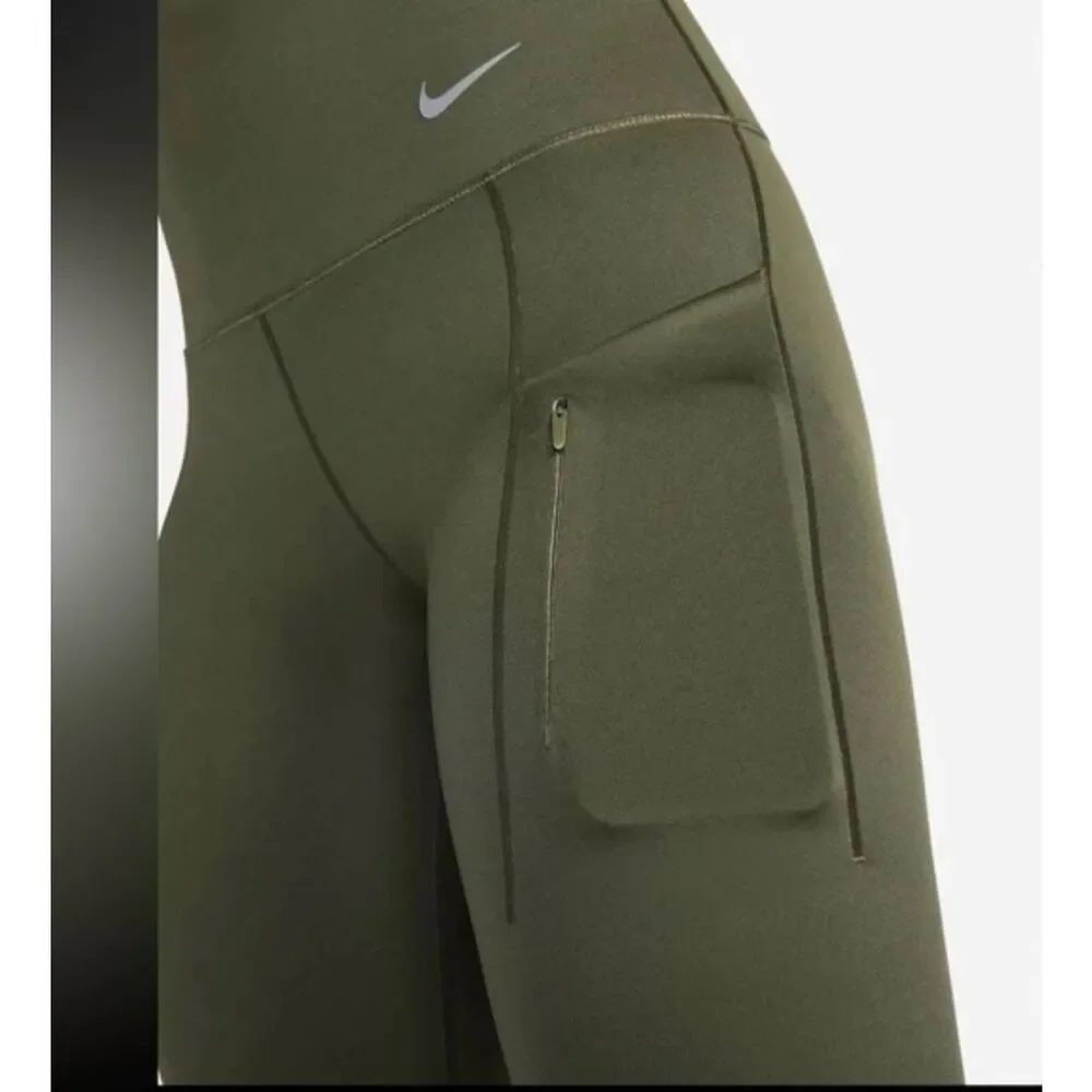 Nike Go Firm Support High Waisted 7/8 Leggings - Picture 4 of 6